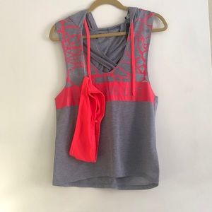 Live Love Lift Hoody w/Bandeau Fitness Tank Top